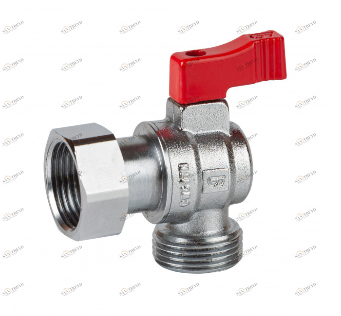 GENEBRE 70304 05 00 Шаровой угловой кран со свободной гайкой 