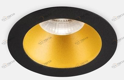 LEDS C4 Круглый встраиваемый алюминиевый точечный светильник Play sun-id-1429285