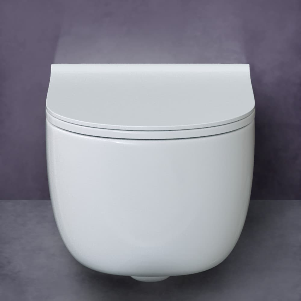 082118 Подвесной унитаз настенный Белый BERGES Key Турция - Вид №8