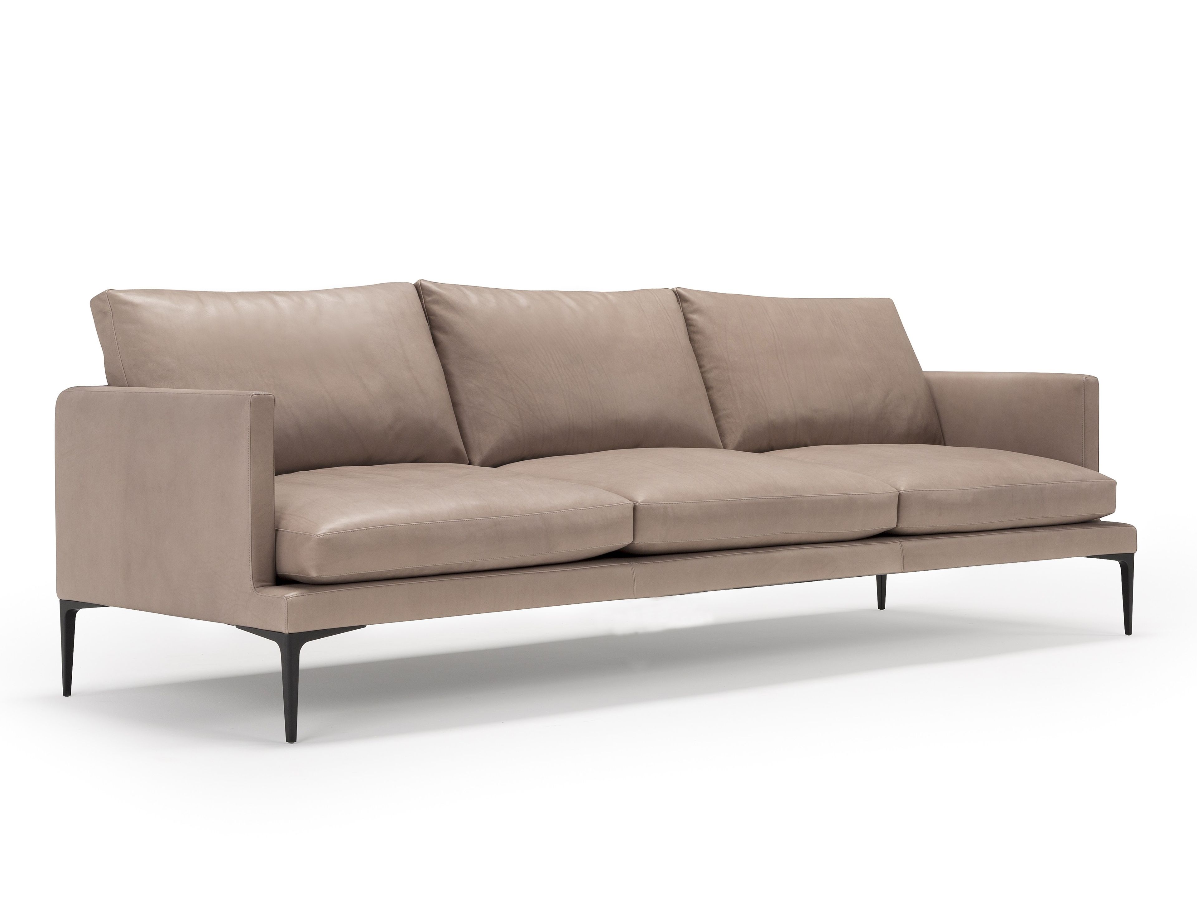 3-местный кожаный диван Amura знак ARCH-00091174 - Вид №1