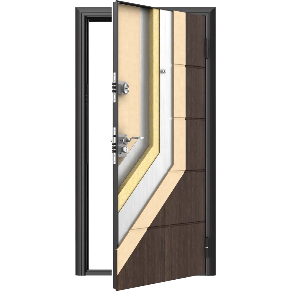 DOORHAN Оптим - металлическая входная дверь с защитой от взлома 89378094 STLM-1495849 - Вид №4