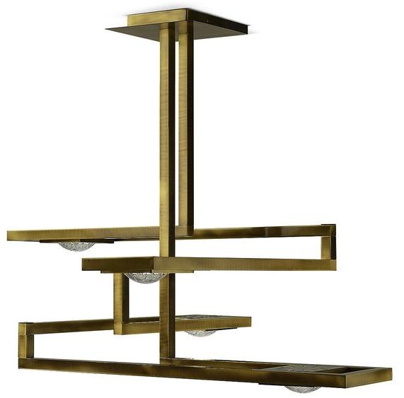 MARIONI Светодиодный подвесной светильник из латуни Cecile 02803 - Вид №6