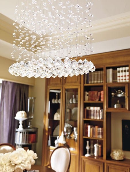 Изготовленная на заказ стена из грецкого ореха с подставкой для телевизора Martini Interiors Oliver's House ARCH-00071391 - Вид №1