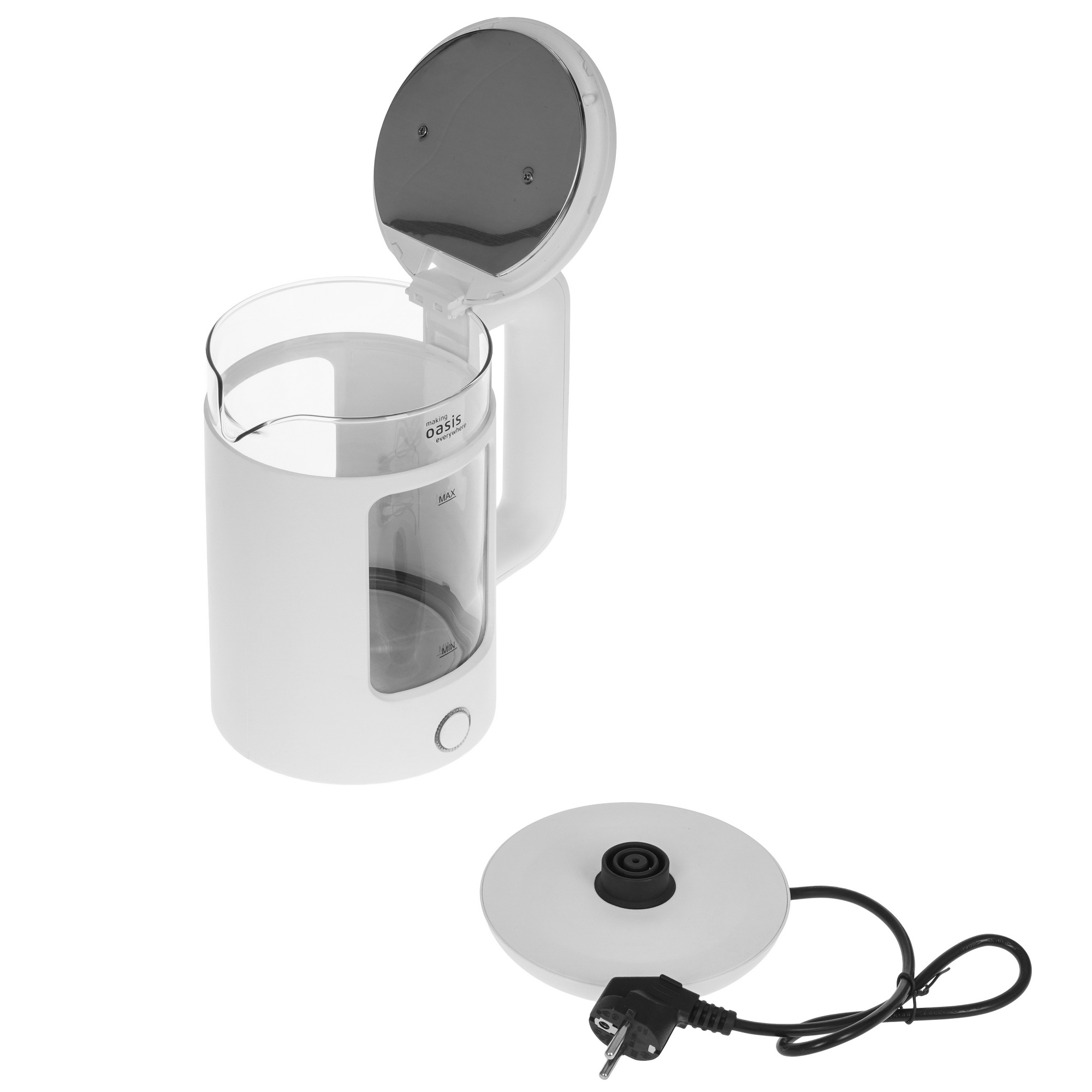 9243048 Электрочайник Оasis K-17GPW белый OASIS STDN-0011371 - Вид №4