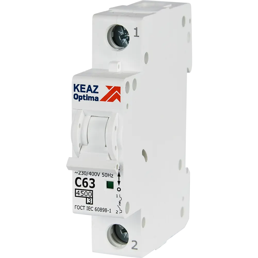 Автоматический выключатель КЭАЗ Opti Din BM63 63А для надежной защиты электросети 89206661 STLM-1497151