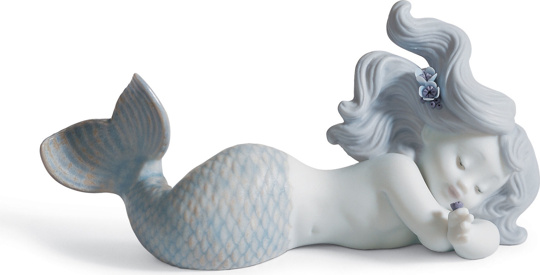 10669087 LLADRO Фигурка Lladro "Спящая русалочка" 16см Фарфор Lladró 