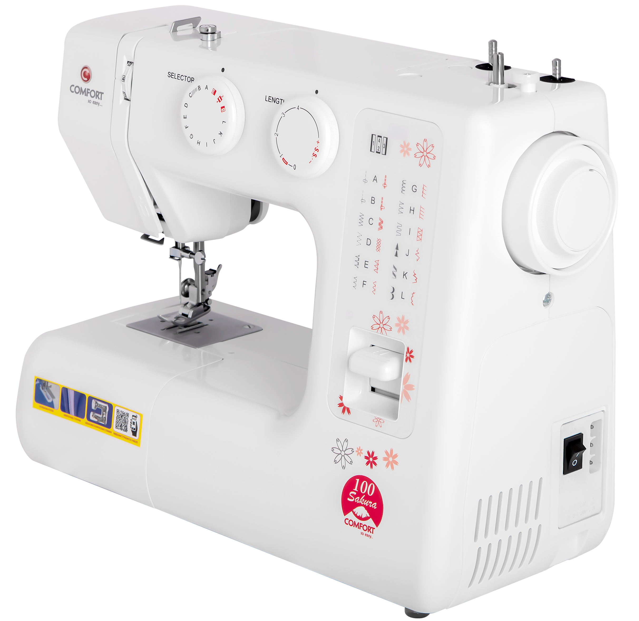 9073561 Швейная машина Comfort Sakura 100 STDN-0063841 - Вид №2