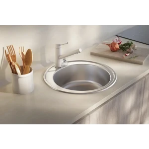 KROMRUS Omega — врезная кухонная мойка из нержавеющей стали 15745443