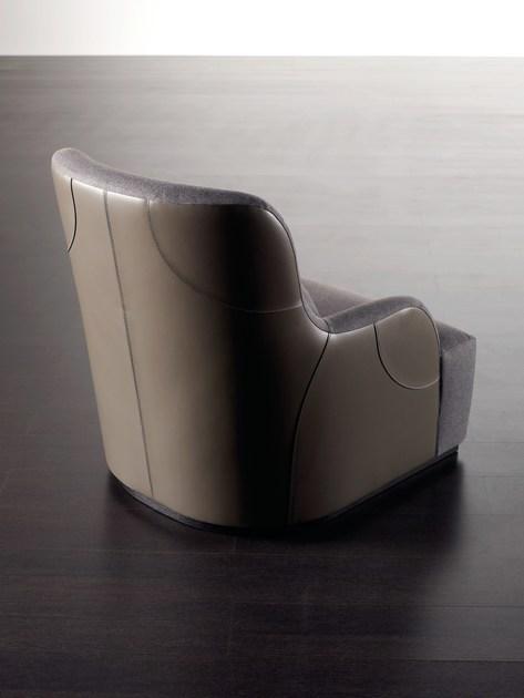 Meridiani Кожаное кресло Bergere с подлокотниками Liu sun-id-1348516 - Вид №2