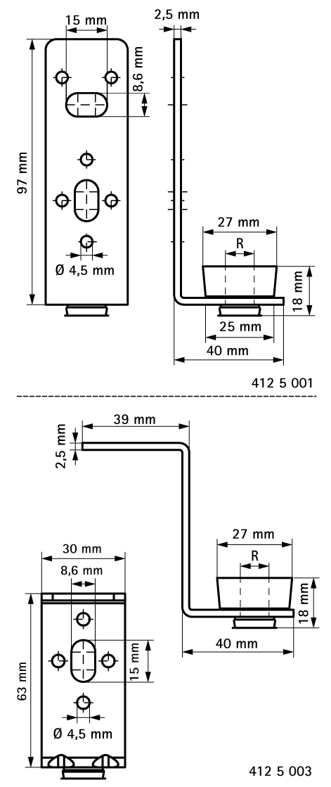 4125003 BIS Крепёж для прямоугольных вентиляционных каналов для прямоугольных вентиляционных каналов walraven  - Вид №1