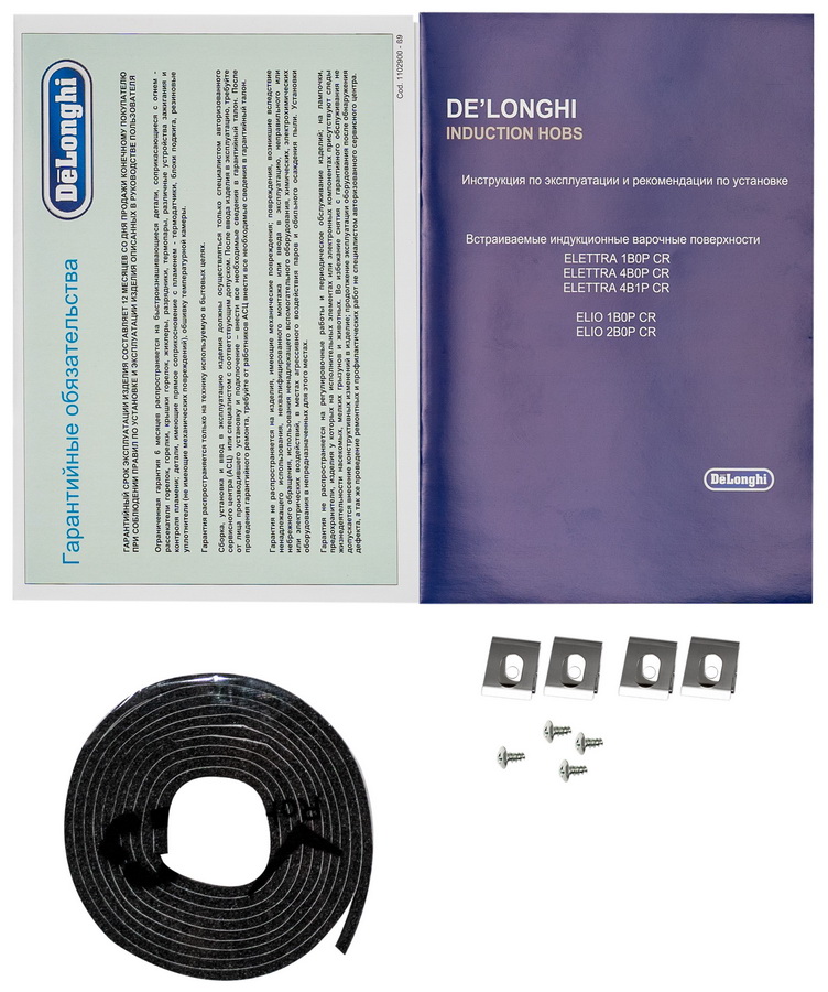 9101135 Индукционная варочная поверхность DeLonghi ELETTRA 1B0P CR STDN-0148093 - Вид №8