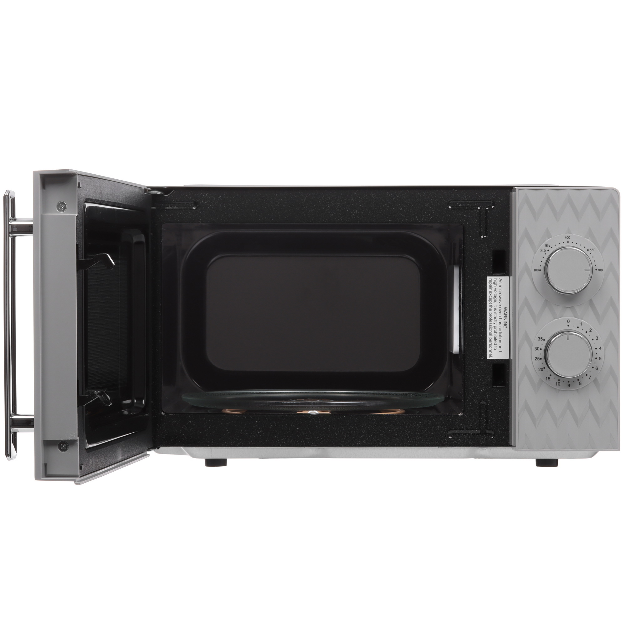 9054303 Микроволновая печь Tesler MM-2004 GREY серебристый STDN-0126537 - Вид №5