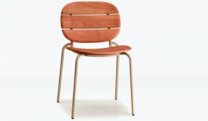 SCAB DESIGN Садовый стул из стали и дерева Si-si