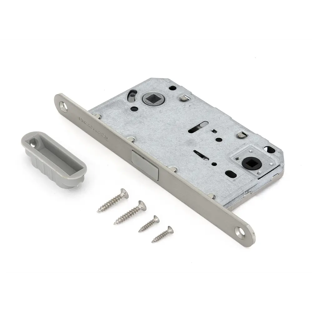 Защелка под фиксатор магнитная 600-M SN, 96 мм, сталь, цвет никель PALLADIUM STLM-2120393 - Вид №1