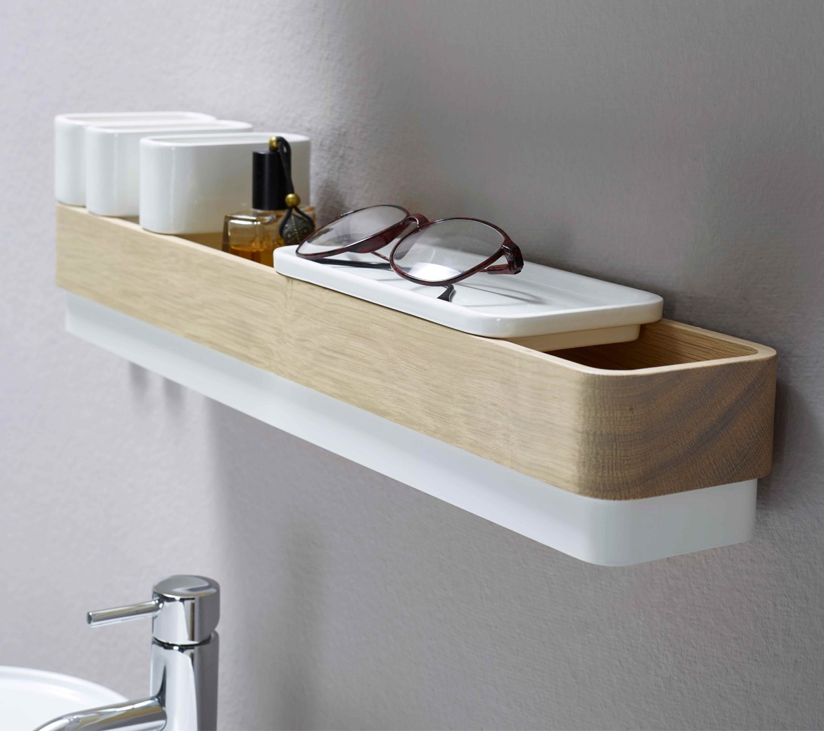 Ex.T ROW 45B Многофункциональный белый рельс EXROW45B/BI  - Вид №1