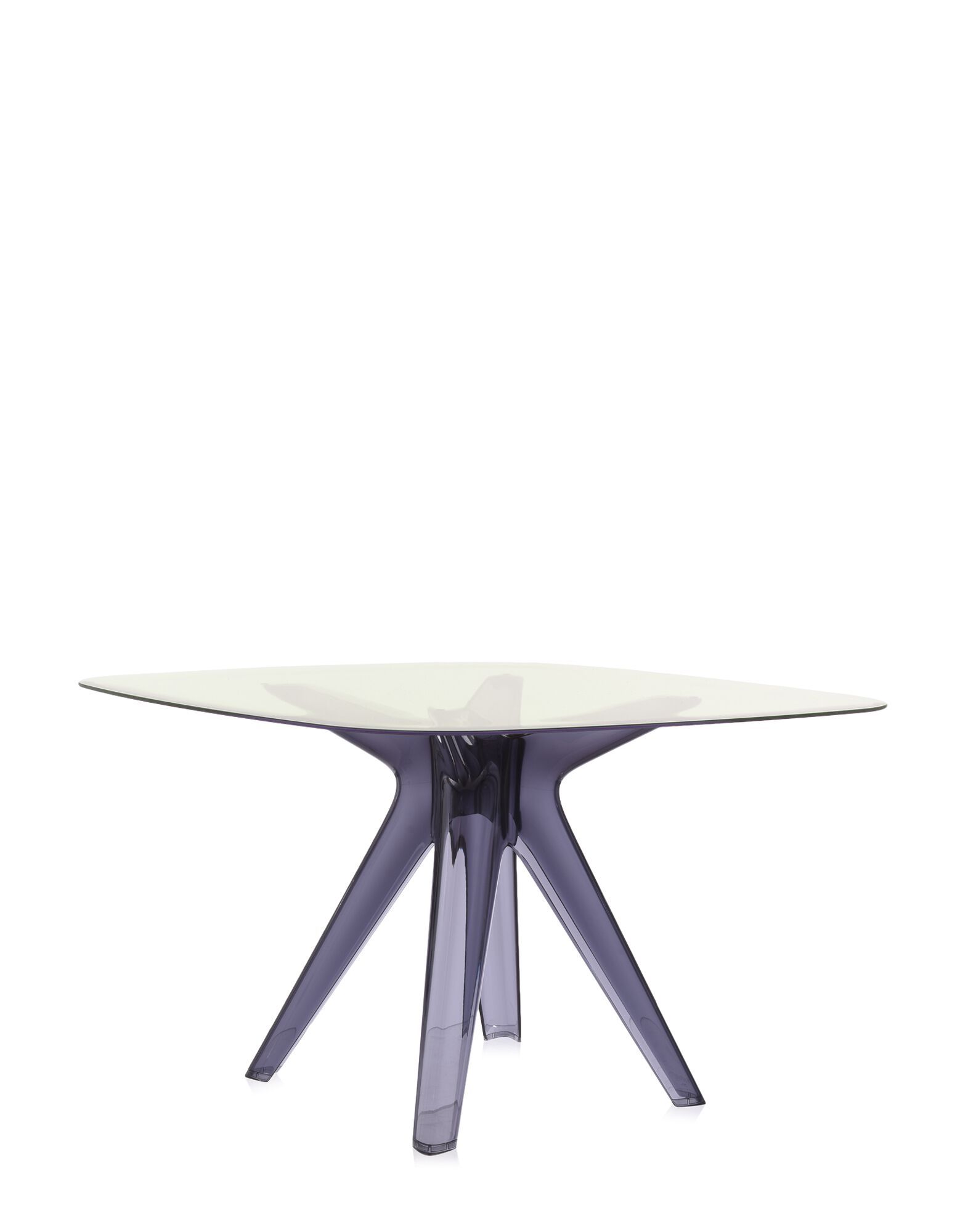 Квадратный стол из хрусталя и инженерного пластика Kartell SIR GIO ARCH-00107757 - Вид №42