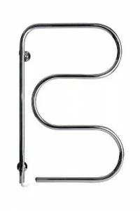 Полотенцесушитель электрический ТЕРА F-образный 720х500 (ПСН-04-03) с кронш. 65Вт