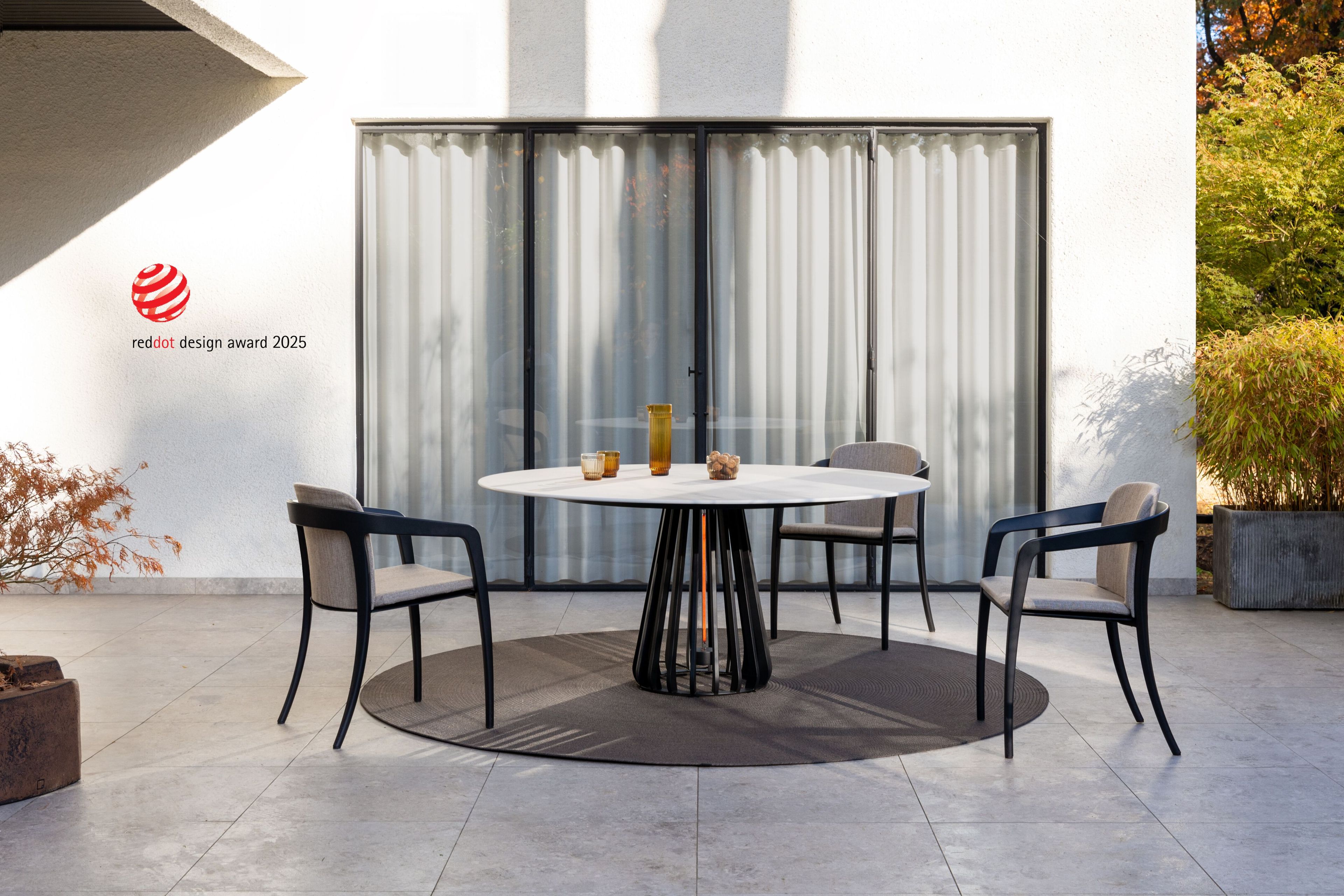 Круглый керамический садовый стол Royal Botania Furniz ARCH-00135886 - Вид №3