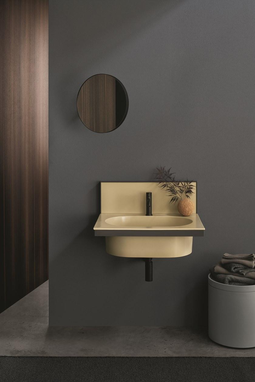 Подвесная раковина настенная овальная Ceramica Cielo Elle белая sun-id-1371989 - Вид №2