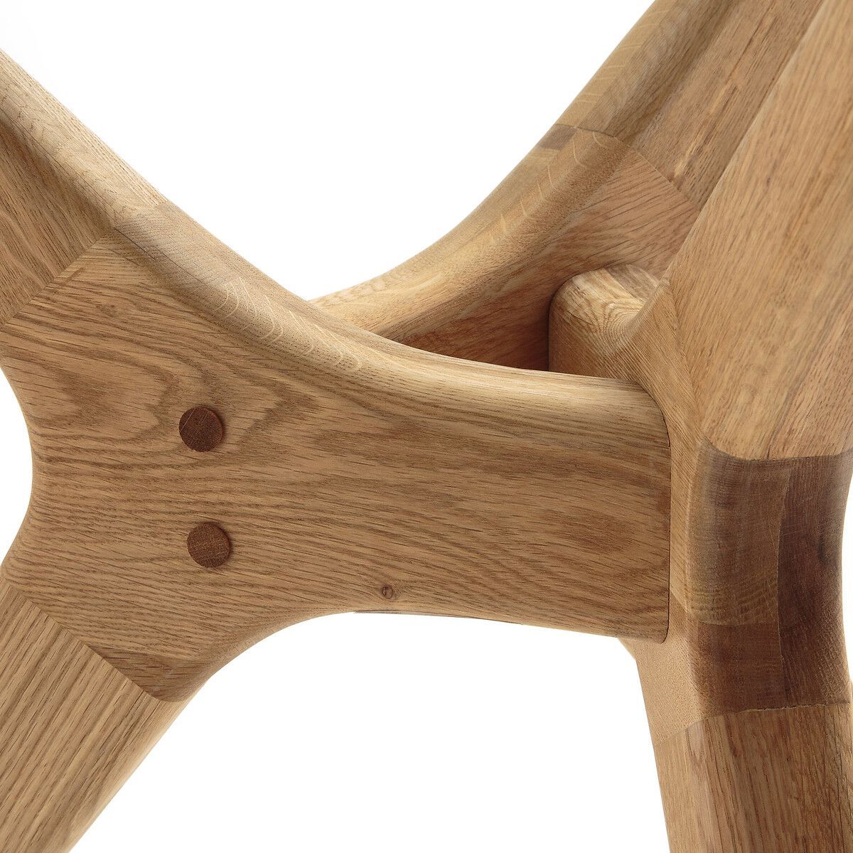 Прямоугольный стол из закаленного стекла и дуба AMPM Maricielo ARCH-00000257 - Вид №2