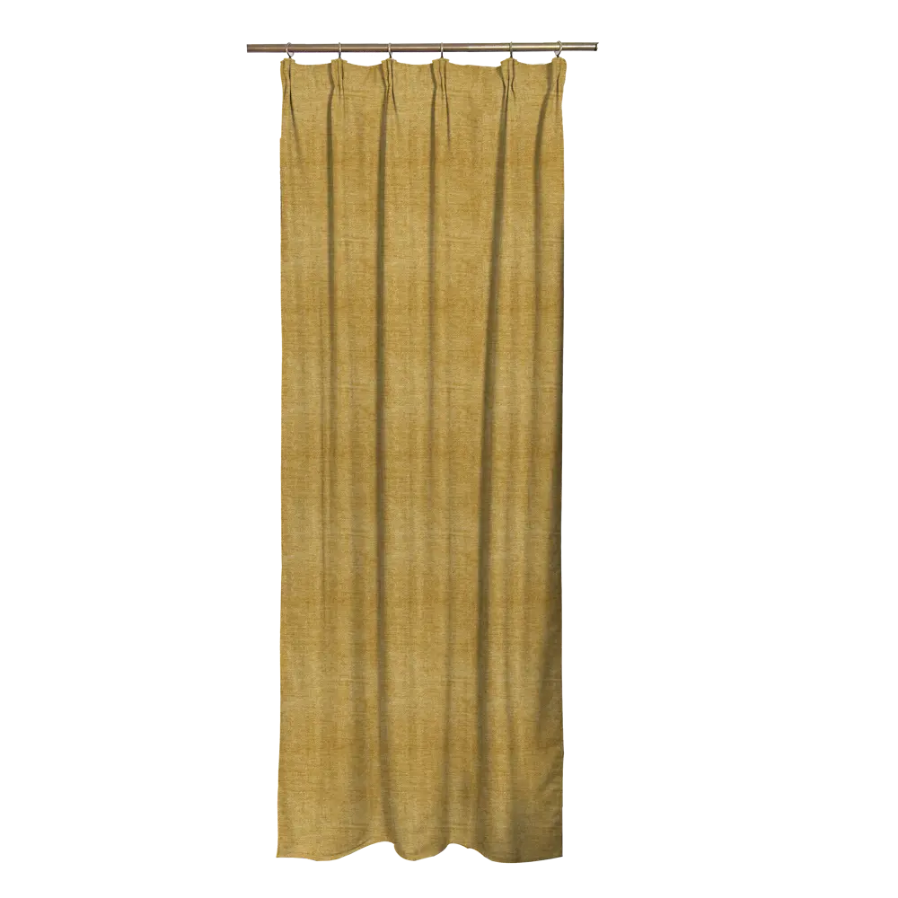 Штора на ленте Aina 160x280 см цвет жёлтый 83407055 STLM-2105246 INSPIRE 