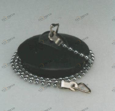 Пробка заглушка д/ванн с цепочкой (С) СИМТЕК 183135