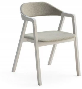 Billiani Стул из ясеня и ткани Layer 090