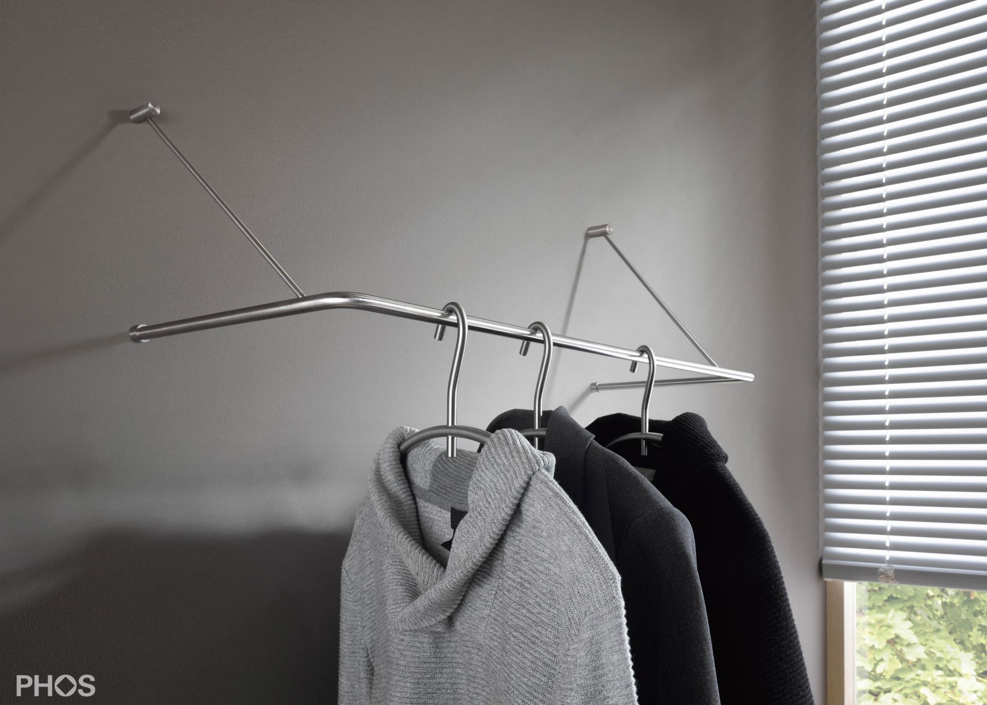 GU1-500 Шкаф навесной, узкий, П-образный, 1 поле, ширина 50 см. PHOS  - Вид №1