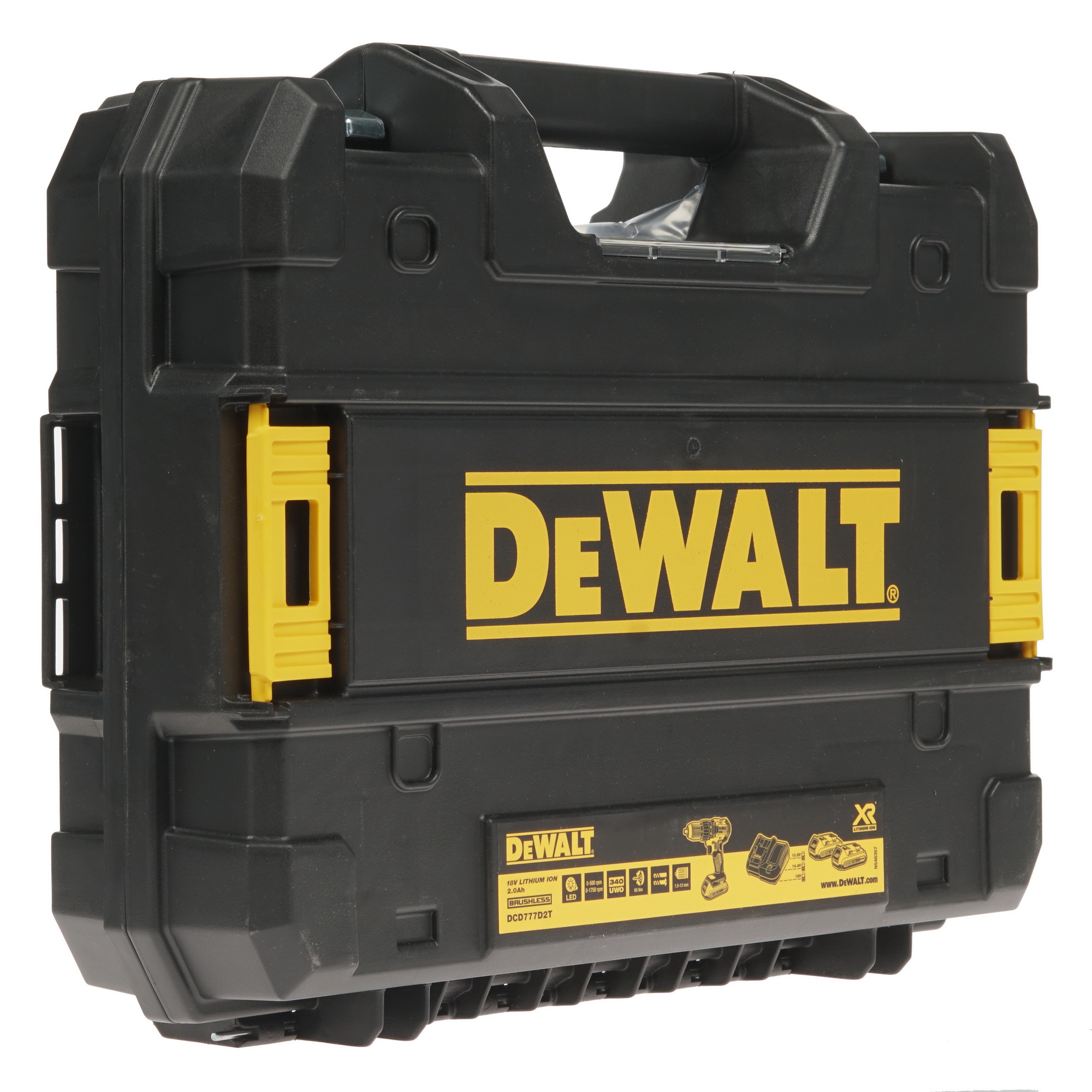 Дрель-шуруповерт DeWalt DCD777D2T XR FLEXVOLТ 18/54V 8158030 STDN-0015789 - Вид №7