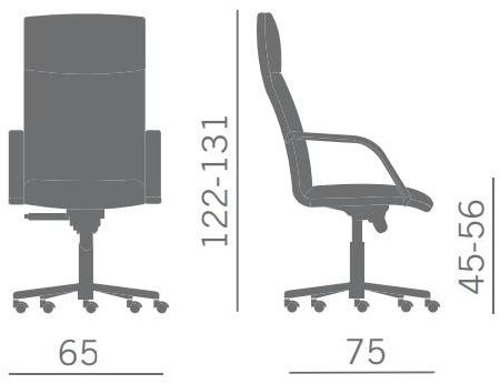 Kastel Стул для руководителя с подлокотниками Klassic sun-id-1465158 - Вид №3