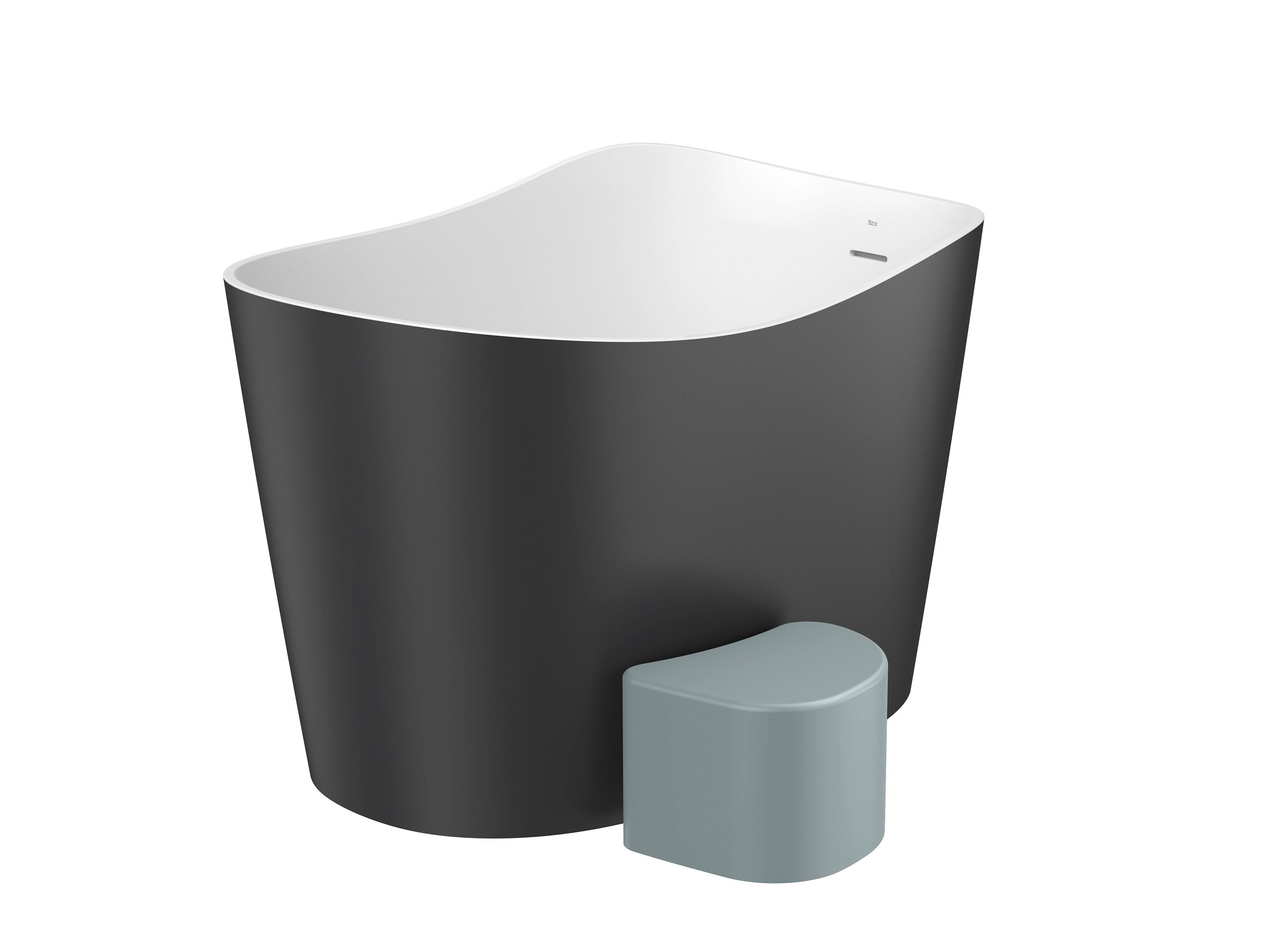 Ванна в центре комнаты с сиденьем из Stonex® Roca Ohtake ARCH-00081228