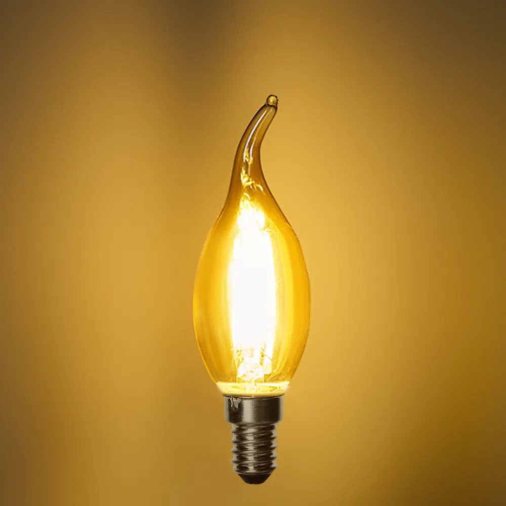 Лампочка филаментная E14 4.5 Вт теплый белый свет 470 лм Santreyd STLM-2110043 - Вид №2