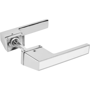 Дверные ручки Fuaro Titan без запирания цвет хром/белый