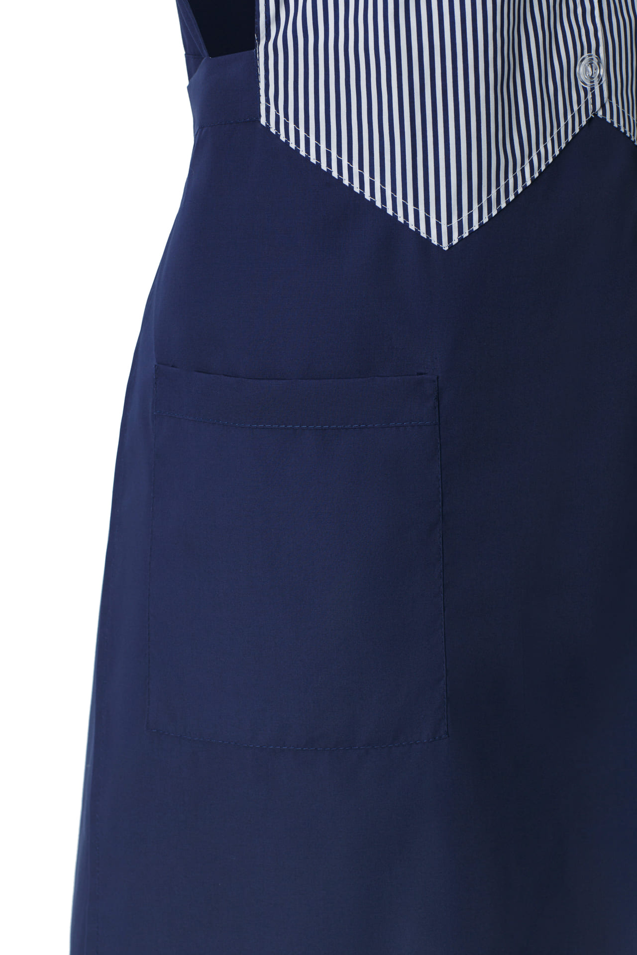 63501 Фартук-жилетка "Маша" синяя  Одежда для обслуживающего персонала  размер 56-62 Спецодежда  - Вид №2