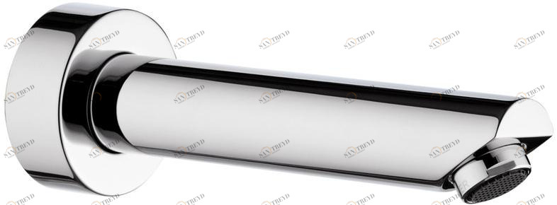 Remer Rubinetterie Настенный хромированный излив Minimal 91 m