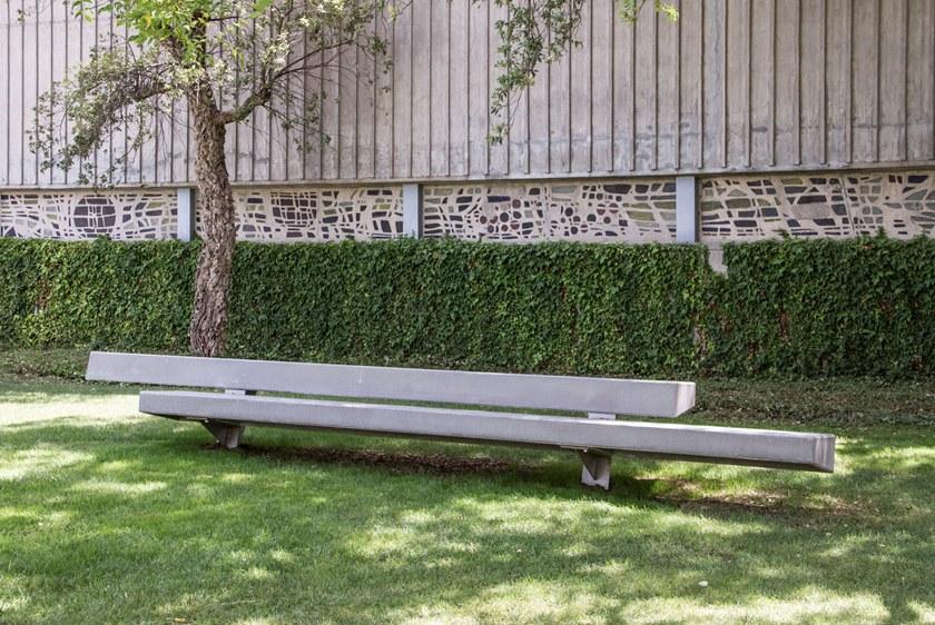 URBIDERMIS Бетонная скамья со спинкой sun-id-1476156 - Вид №3