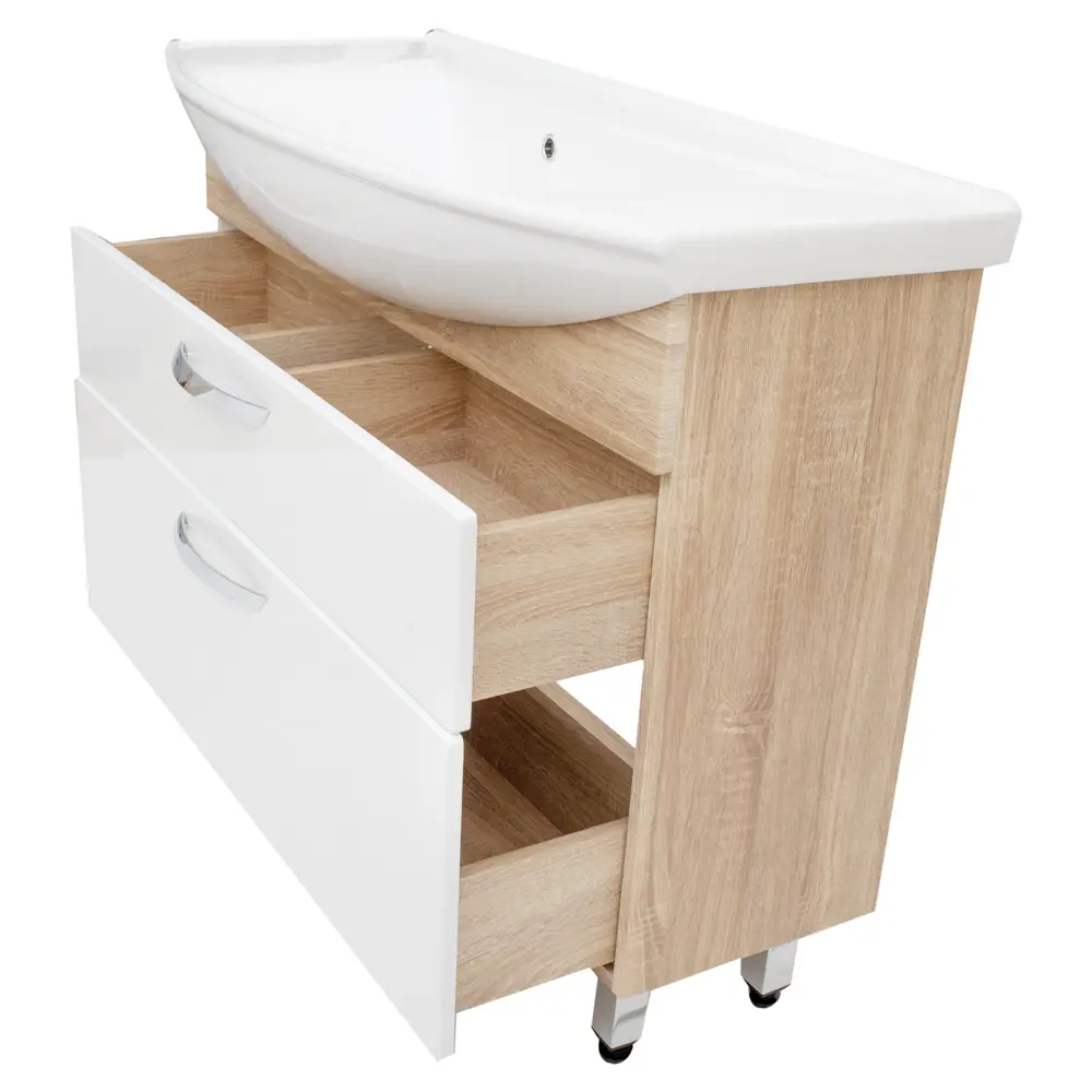 Тумба под раковину напольная Wave 85 см VIGO STLM-2183118 - Вид №4