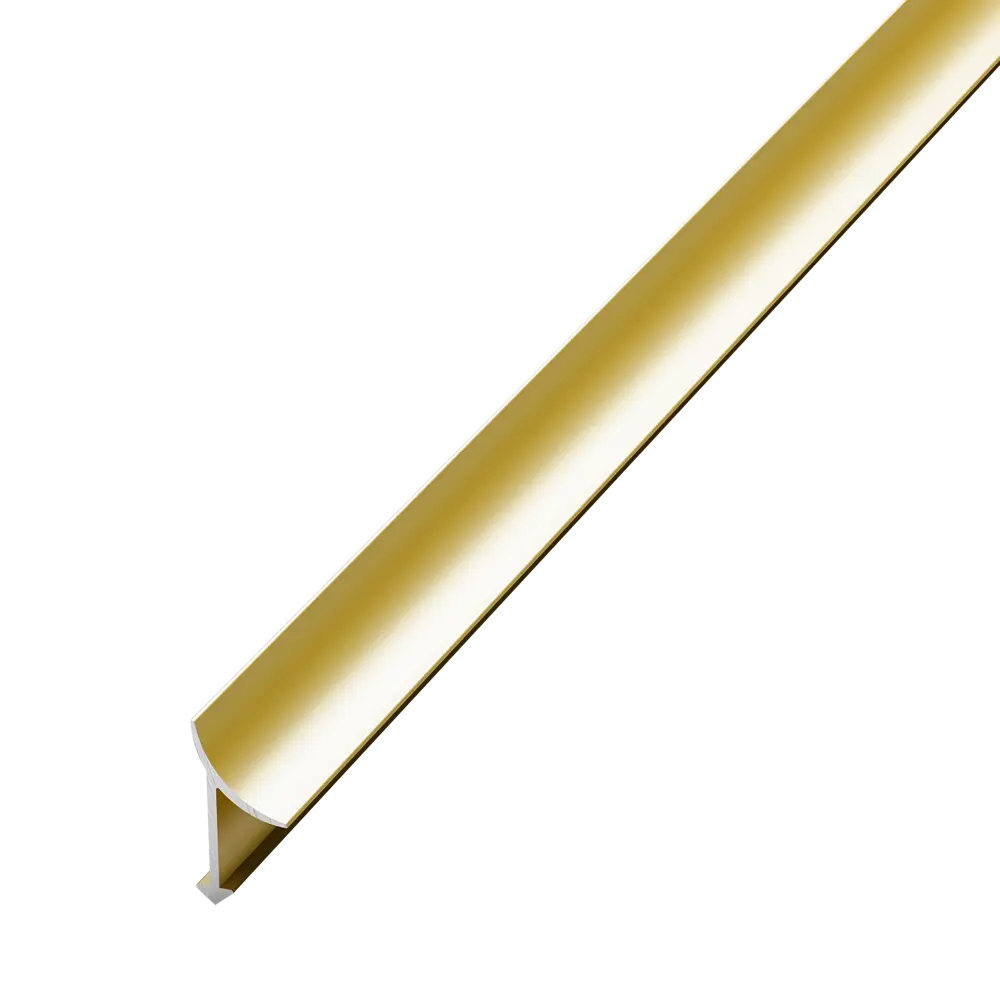 Уголок окантовочный Alprofi 270 см цвет золото STLM-2132869