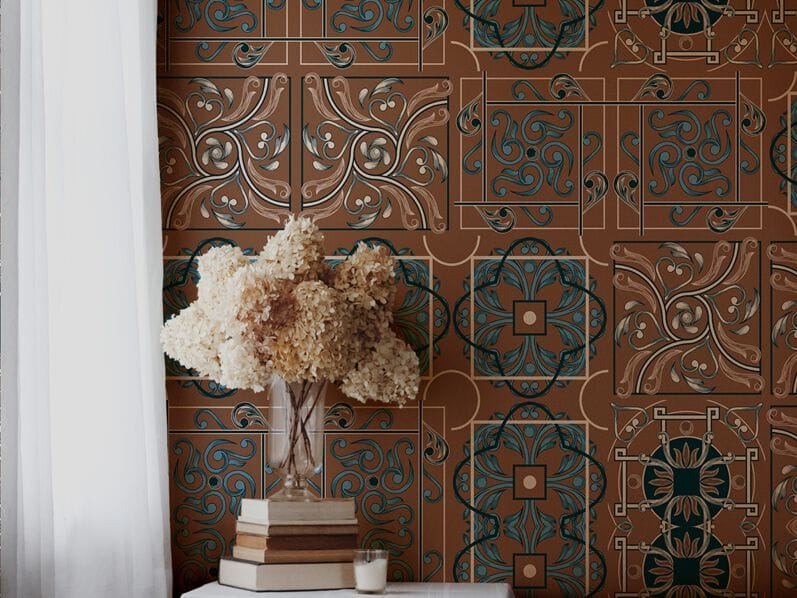 Геометрические обои Jannelli&Volpi ARTS AND CRAFTS 2 ARCH-00116669