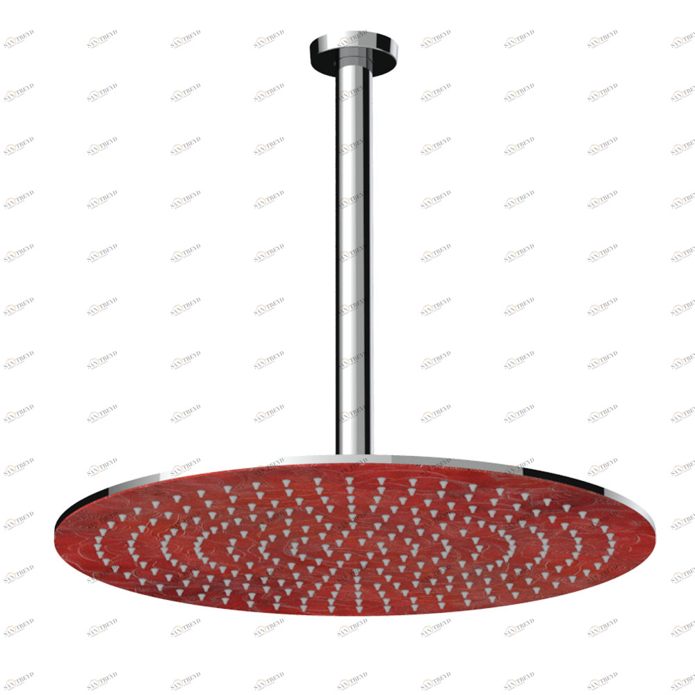 Graffio Круглая лейка душа Ø 400 мм с круглым потолочным держателем 300 мм. AR814 