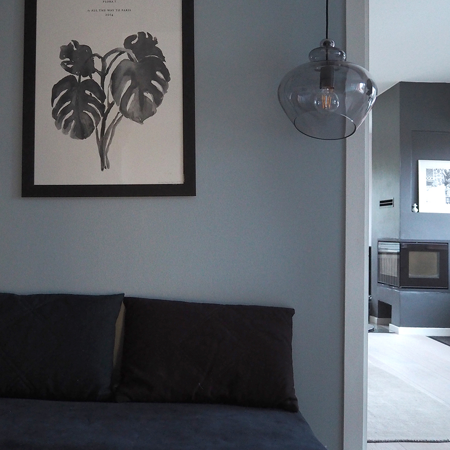 118490 Лампа подвесная grace, 31,5хD30 см, стекло, шампань Frandsen  - Вид №4