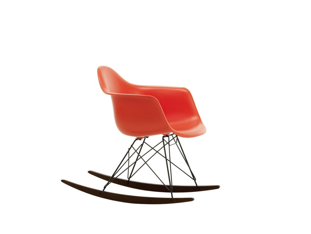 Мягкое тканевое кресло-качалка с подлокотниками VITRA Eames Plastic Chair ARCH-00023828 - Вид №49