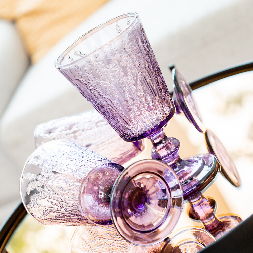 21091713 Комплект бокалов «Лавендер» (6 штук, аметист) Object Desire Светский прием  - Вид №7
