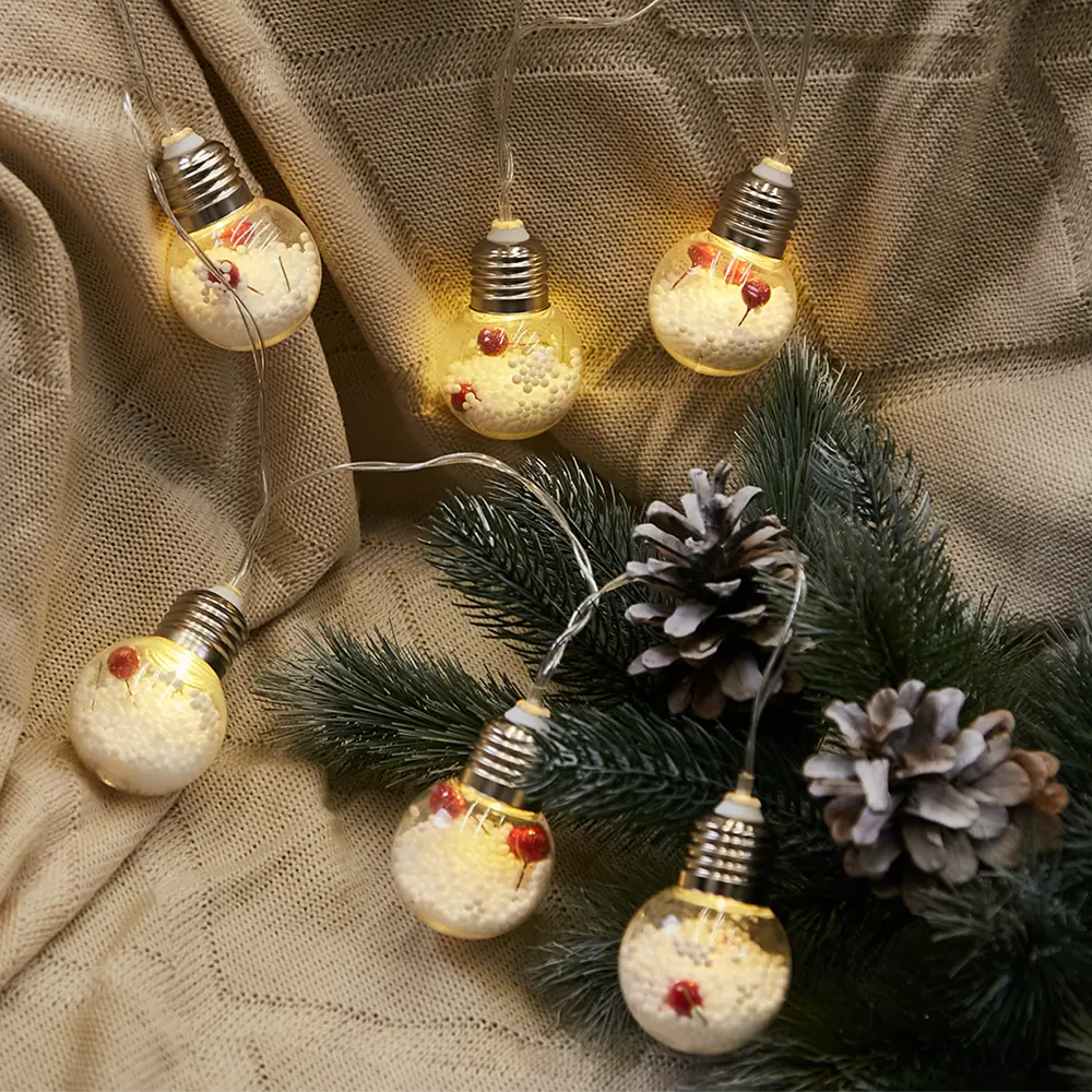 88943036 Электрогирлянда Лампочки 20x0.5 м теплый белый свет STLM-0960566 Santreyd  - Вид №7