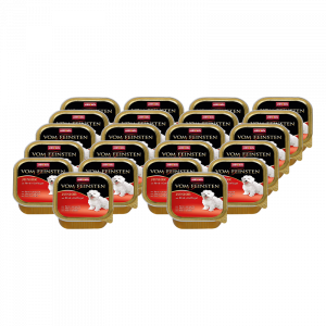 ПР0004591*22 Корм для щенков Vom Feinsten Говядина, мясо домашней птицы конс. 150г (упаковка - 22 шт) Animonda