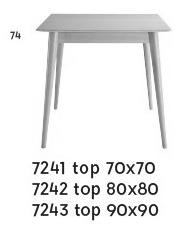 Sedex Квадратный обеденный стол Blog sun-id-1388236 - Вид №2