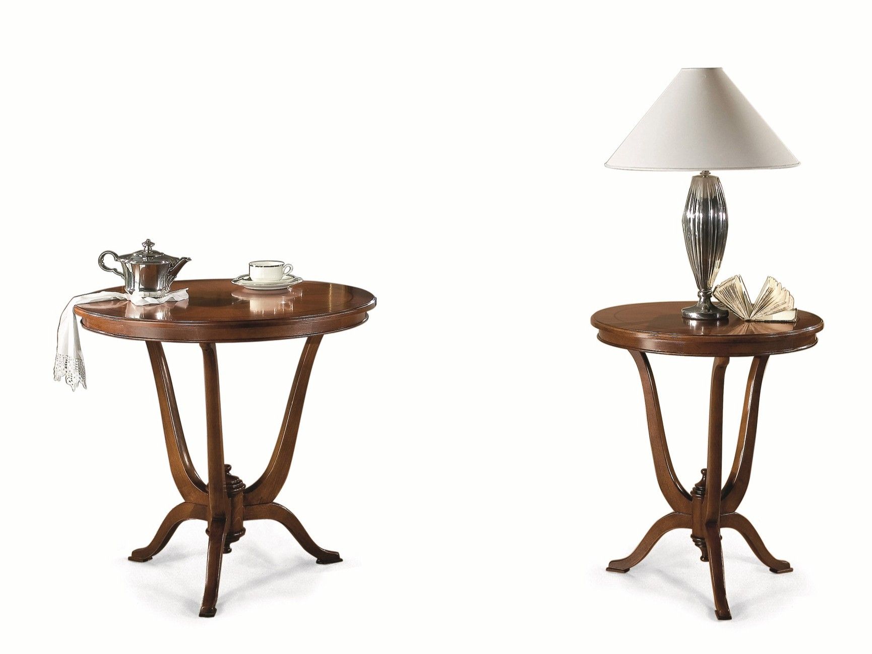 Круглый деревянный стол со спицами SCAPPINI & C 35TH ANNIVERSARY 326- 327 ARCH-00149290 - Вид №1