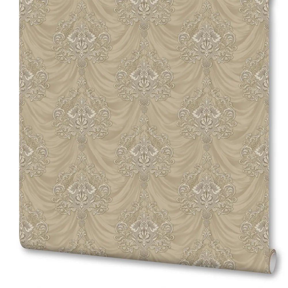 Обои флизелиновые Euro Decor Botticelli бежевые 1.06 м 1157-06 82107817 STLM-2204046