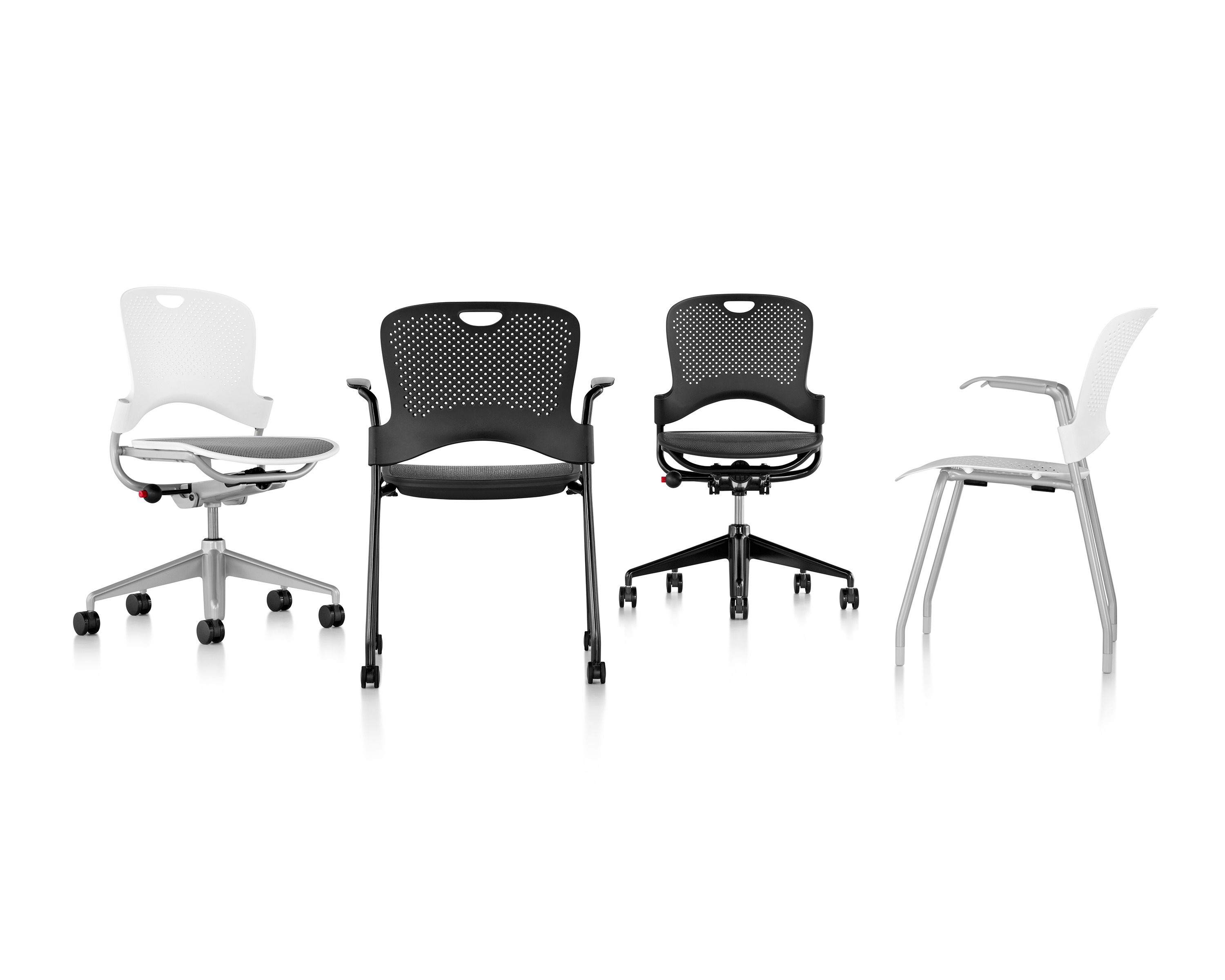 Штабелируемый стул nylon® с колесами Herman Miller Caper ARCH-00004419 - Вид №3
