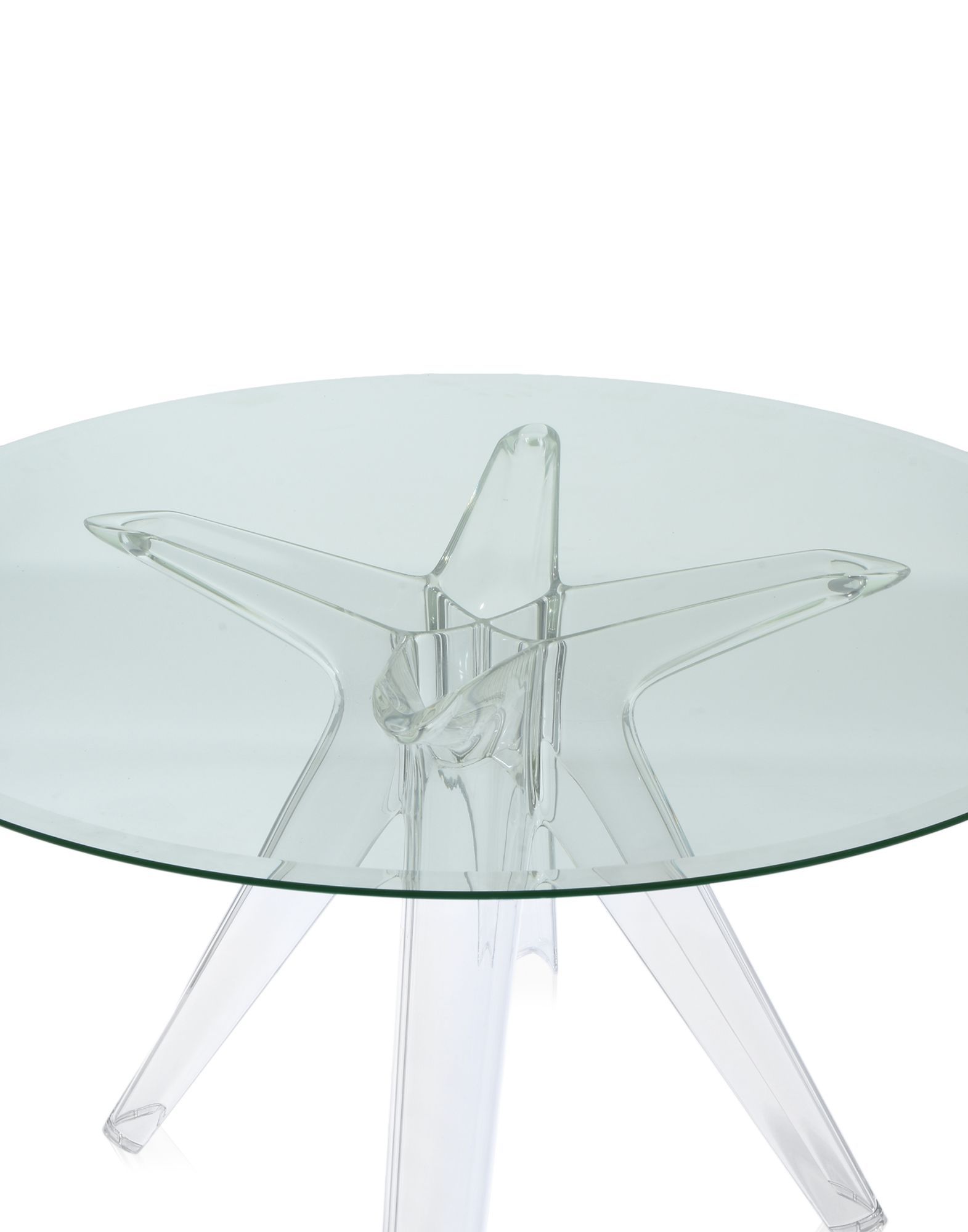Круглый стол из хрусталя и инженерного пластика Kartell SIR GIO ARCH-00106990 - Вид №51